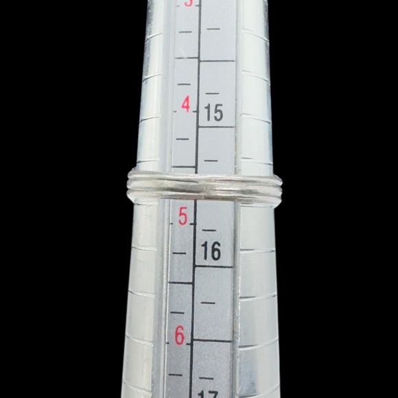 Vintage Art Deco Sterling Rectangular Abalone Blister Pearl Ring - Picture 14 of 14